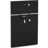 Сантехнический модуль GEBERIT MONOLITH 131.043.SJ.1 для подвесного умывальника стекло чёрное